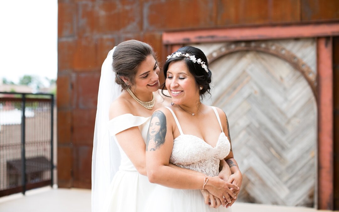Beautiful Pink and Green Nuptials at Wedding Venue in Chicago | Monica + Stephanie – 8.21.22
